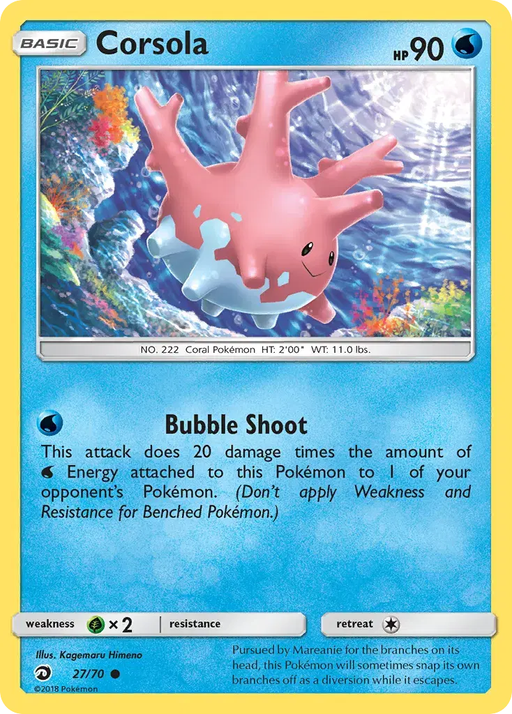 Corsola Dragon Majesty 27