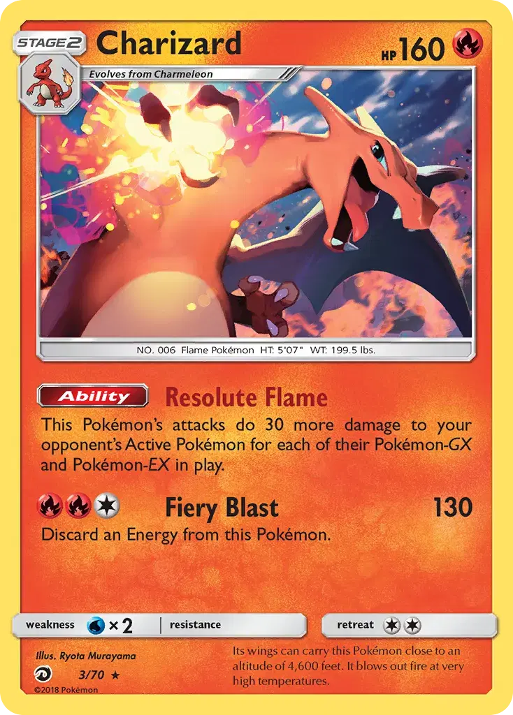 Charizard Dragon Majesty 3