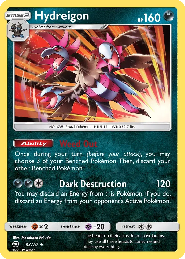 Hydreigon Dragon Majesty 33