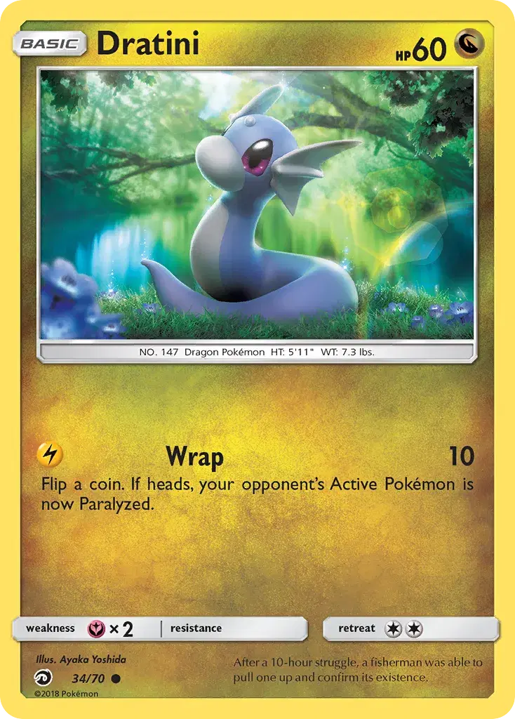 Dratini Dragon Majesty 34