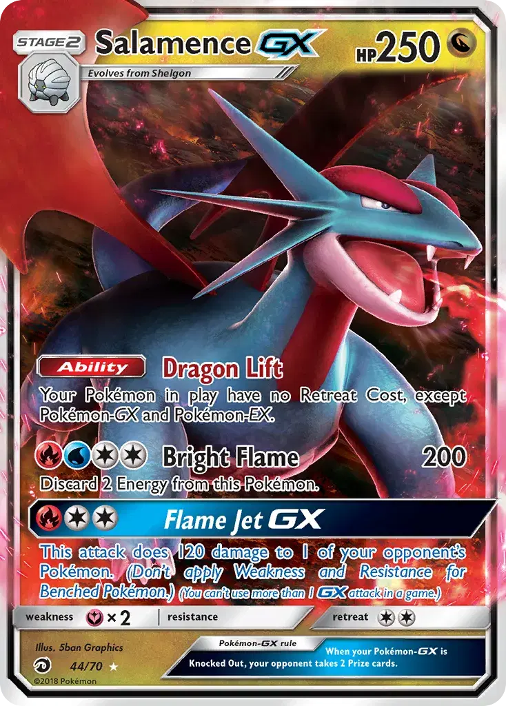 Salamence-GX Dragon Majesty 44