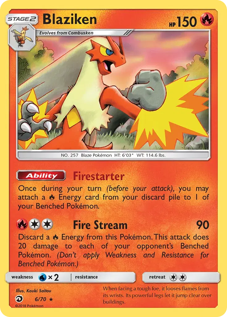 Blaziken Dragon Majesty 6