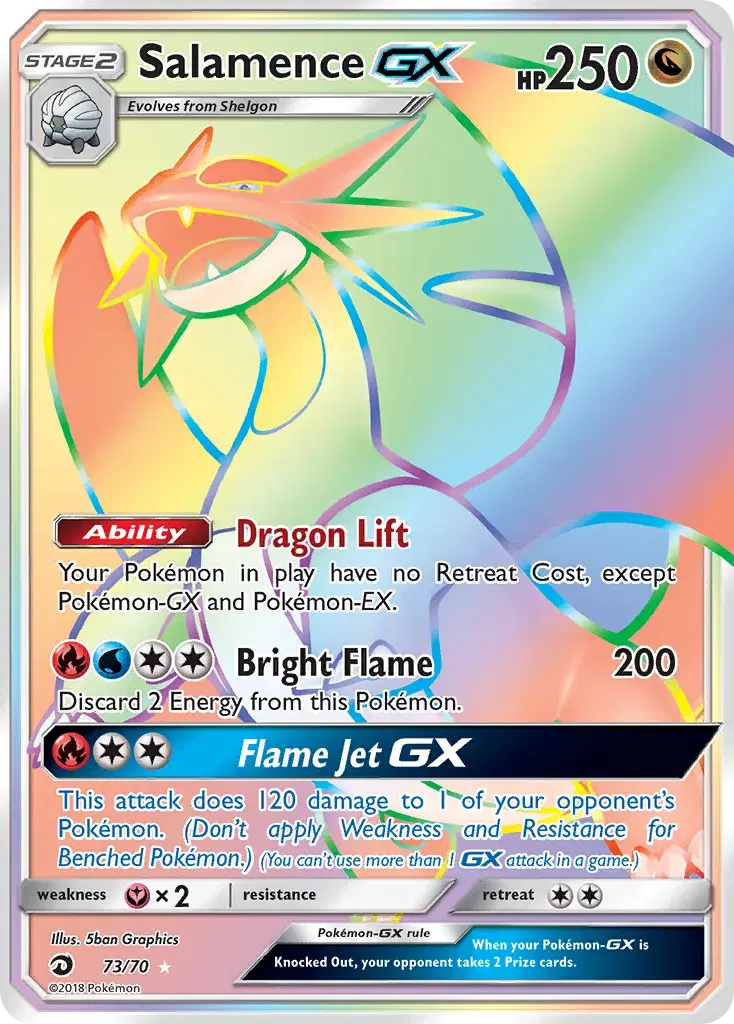 Salamence-GX Dragon Majesty 73