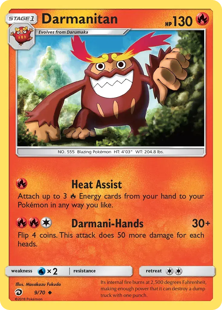 Darmanitan Dragon Majesty 9