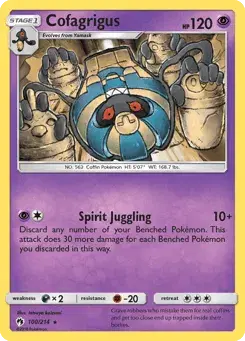 Cofagrigus Lost Thunder