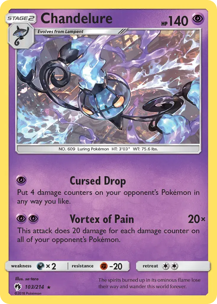 Chandelure Lost Thunder 103