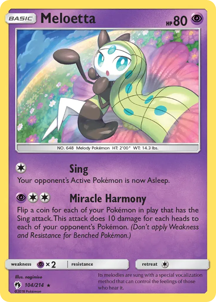 Meloetta Lost Thunder 104