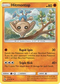 Hitmontop Lost Thunder