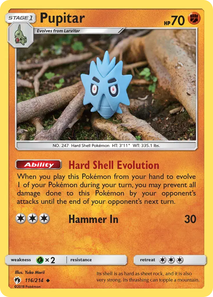 Pupitar Lost Thunder 116