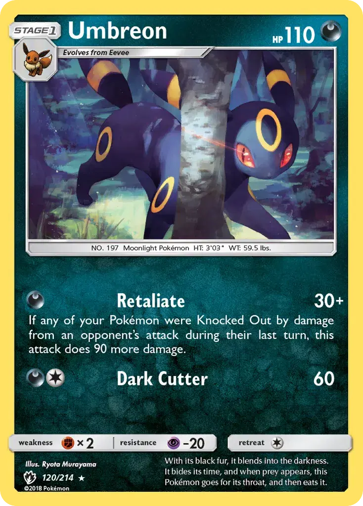 Umbreon Lost Thunder 120