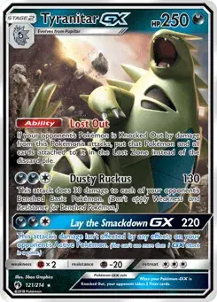 Tyranitar-GX Lost Thunder