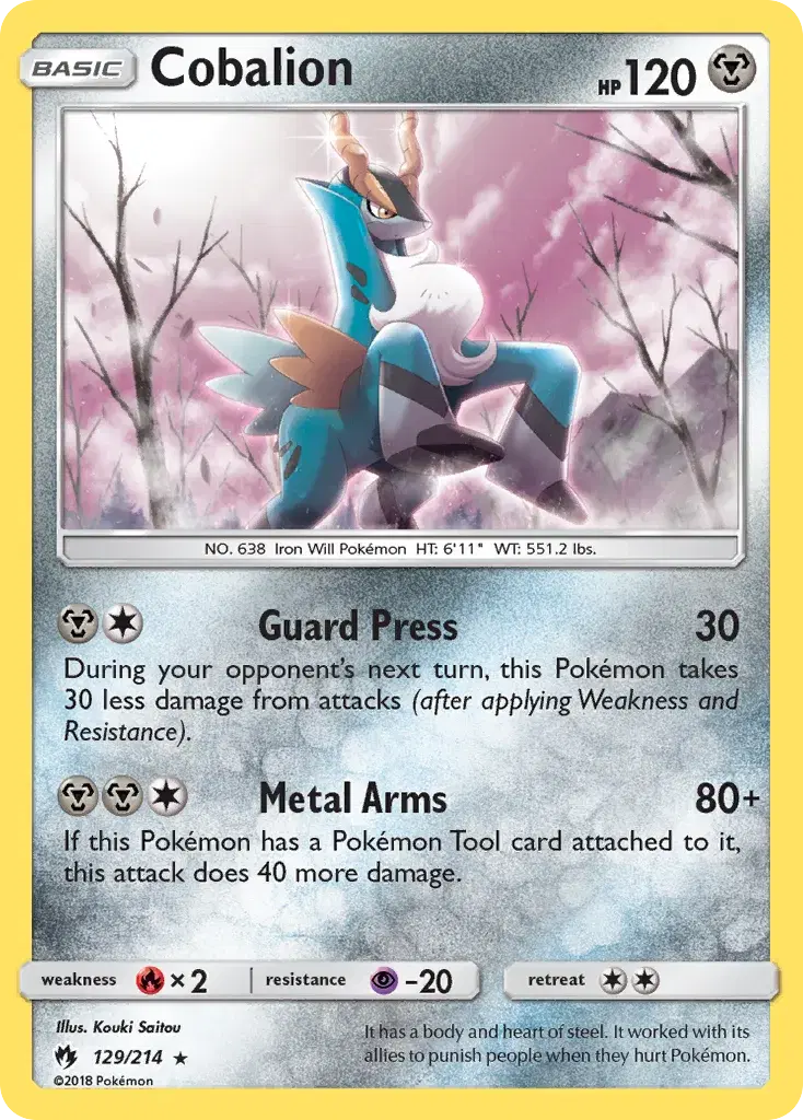 Cobalion Lost Thunder 129