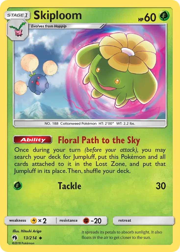 Skiploom Lost Thunder 13