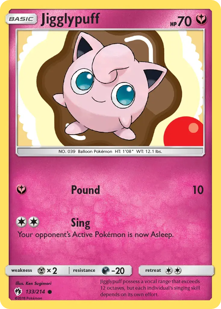 Jigglypuff Lost Thunder 133