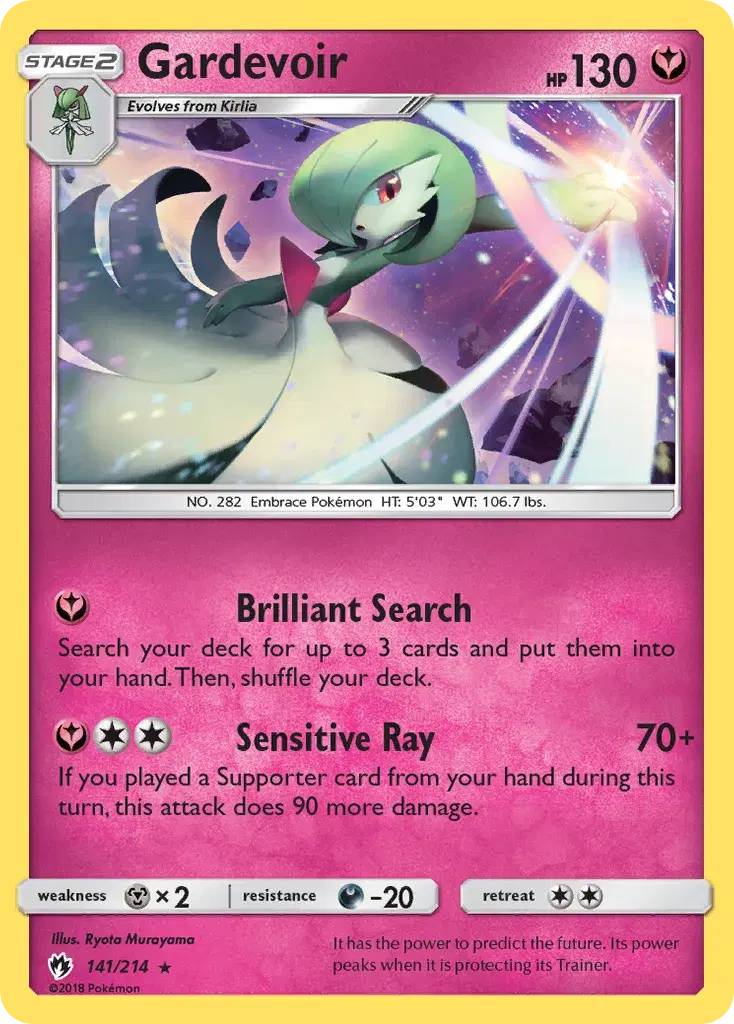 Gardevoir Lost Thunder 141
