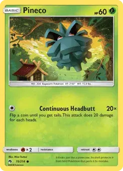 Pineco Lost Thunder