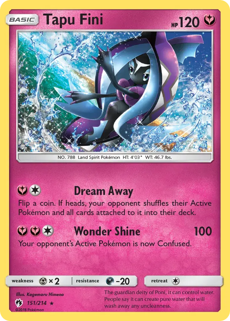 Tapu Fini Lost Thunder 151