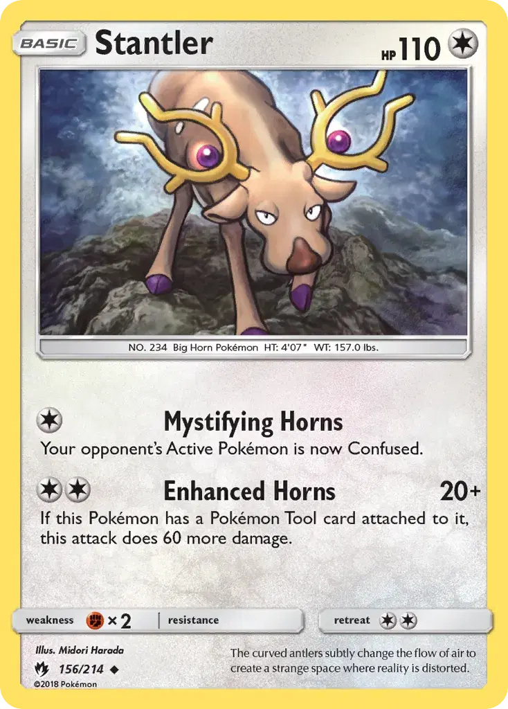 Stantler Lost Thunder 156
