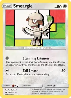 Smeargle Lost Thunder