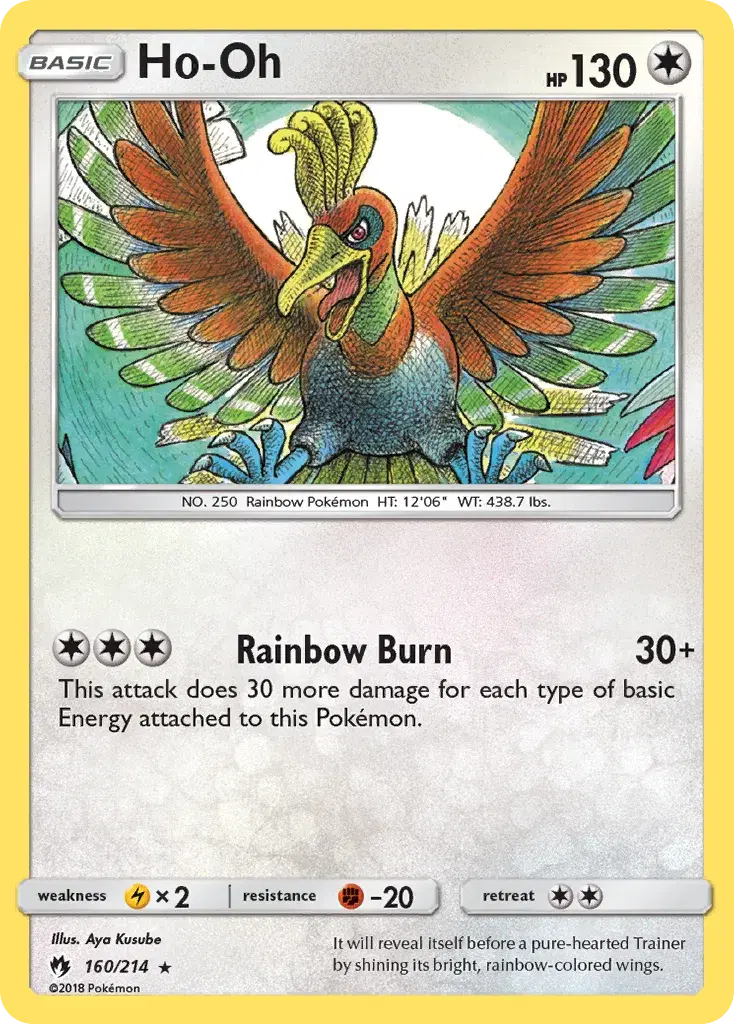 Ho-Oh Lost Thunder 160