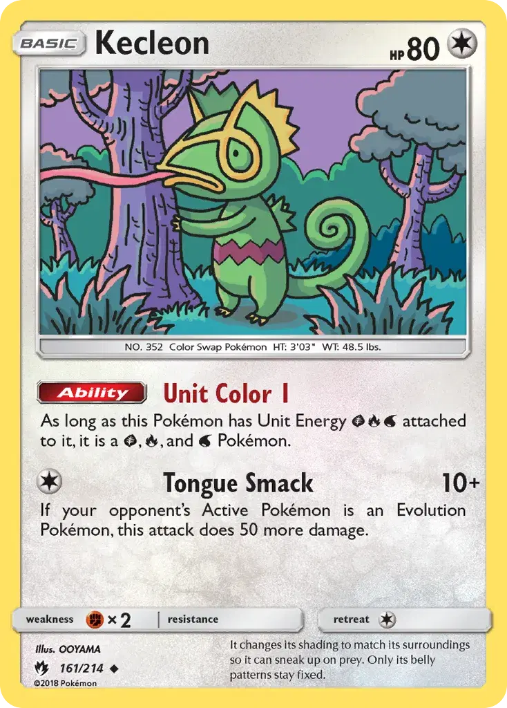 Kecleon Lost Thunder 161