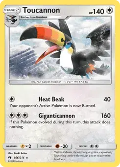 Toucannon Lost Thunder