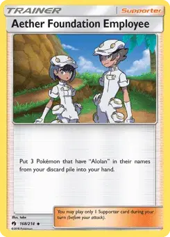 Aether Foundation Employee Lost Thunder