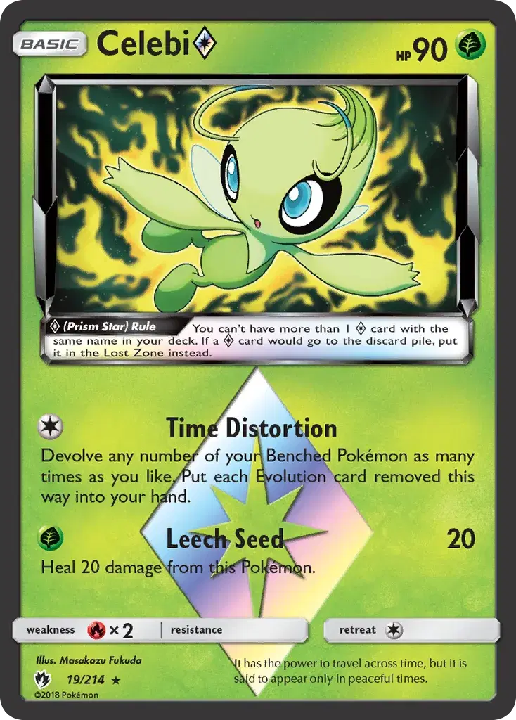 Celebi ◇ Lost Thunder 19