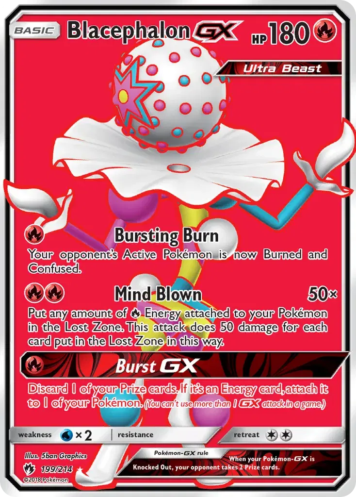 Blacephalon-GX Lost Thunder 199