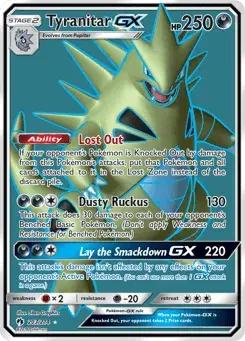 Tyranitar-GX Lost Thunder