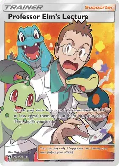 Professor Elm's Lecture Lost Thunder