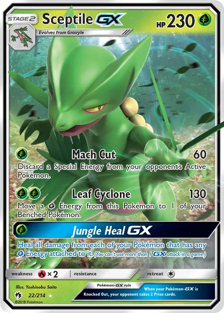 Sceptile-GX Lost Thunder 22
