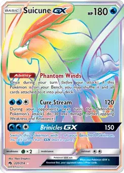 Suicune-GX Lost Thunder