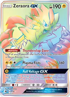 Zeraora-GX Lost Thunder