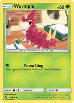 Wurmple Lost Thunder