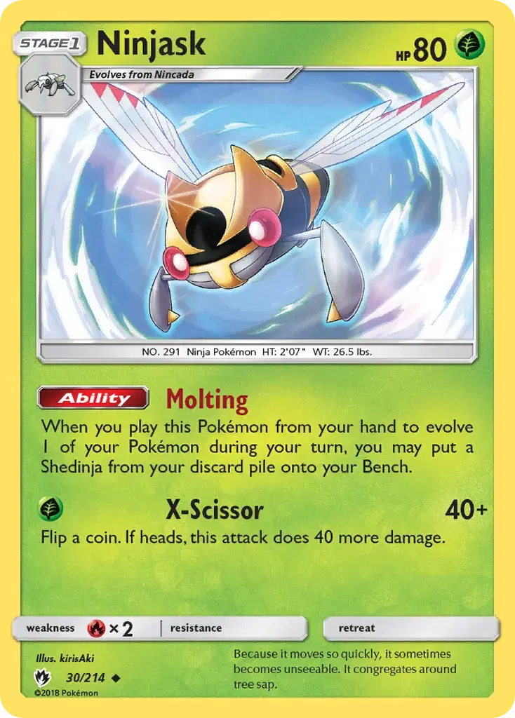Ninjask Lost Thunder 30