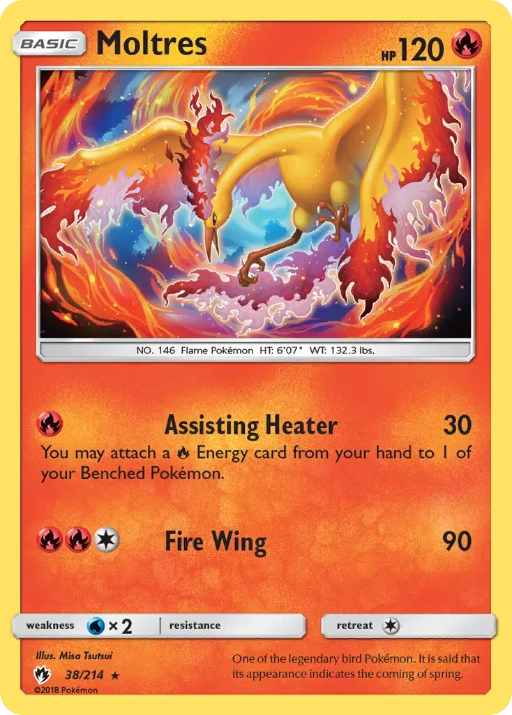 Moltres Lost Thunder 38