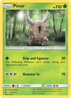Pinsir Lost Thunder