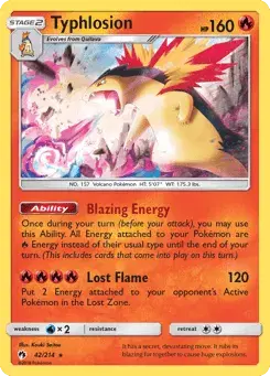 Typhlosion Lost Thunder