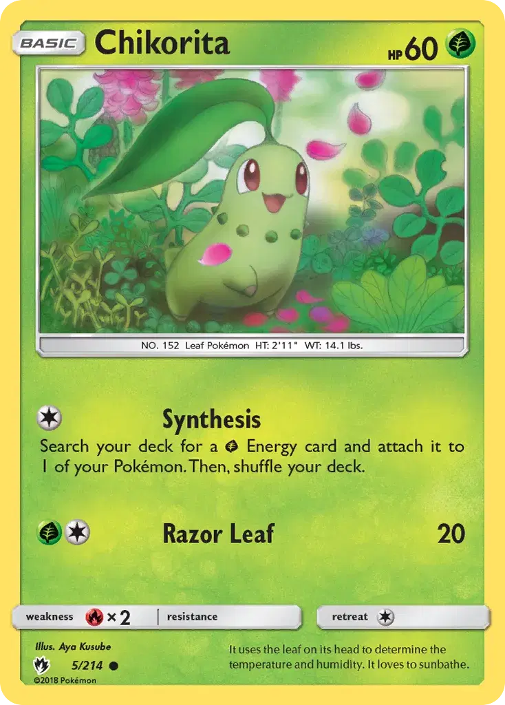 Chikorita Lost Thunder 5