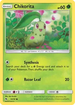 Chikorita Lost Thunder