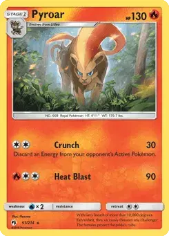 Pyroar Lost Thunder