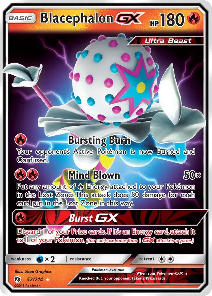 Blacephalon-GX Lost Thunder 52