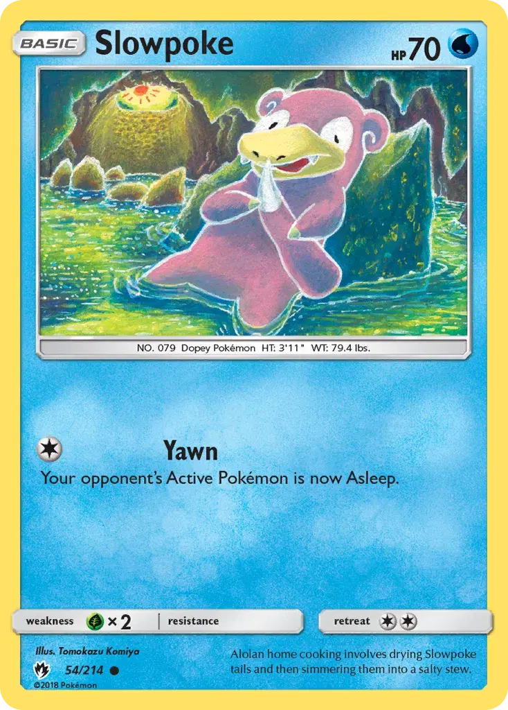 Slowpoke Lost Thunder 54