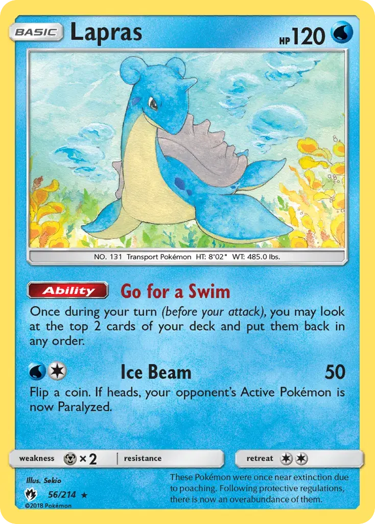 Lapras Lost Thunder 56