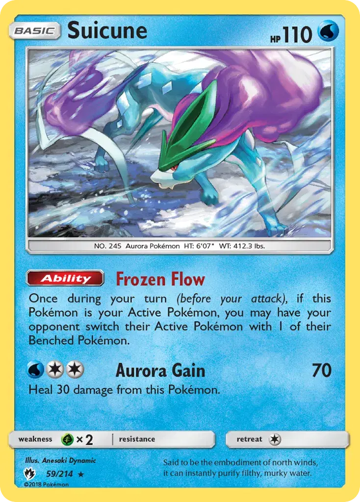 Suicune Lost Thunder 59