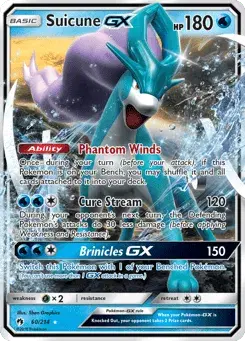 Suicune-GX Lost Thunder