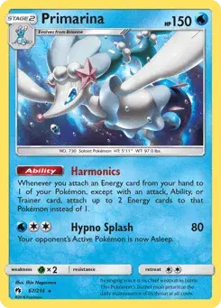 Primarina Lost Thunder