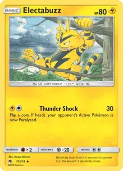 Electabuzz Lost Thunder