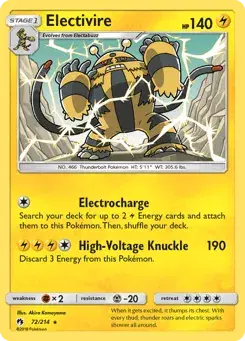 Electivire Lost Thunder